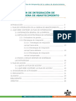 Plan integración cadena abastecimiento