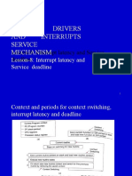 Interrupt Latency Deadline