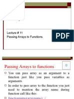 Lec-13 Passing Array To Functions