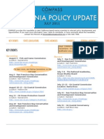 California Policy Update: JULY 2011