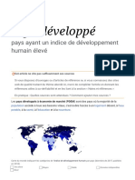 Pays Développé - Wikipédia