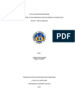 Tugas Ekonomi Moneter Resume Chapter 26 Transmission Mechanisms of Monetary Policy: The Evidence