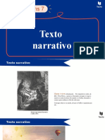 Texto Narrativo - 7º Ano