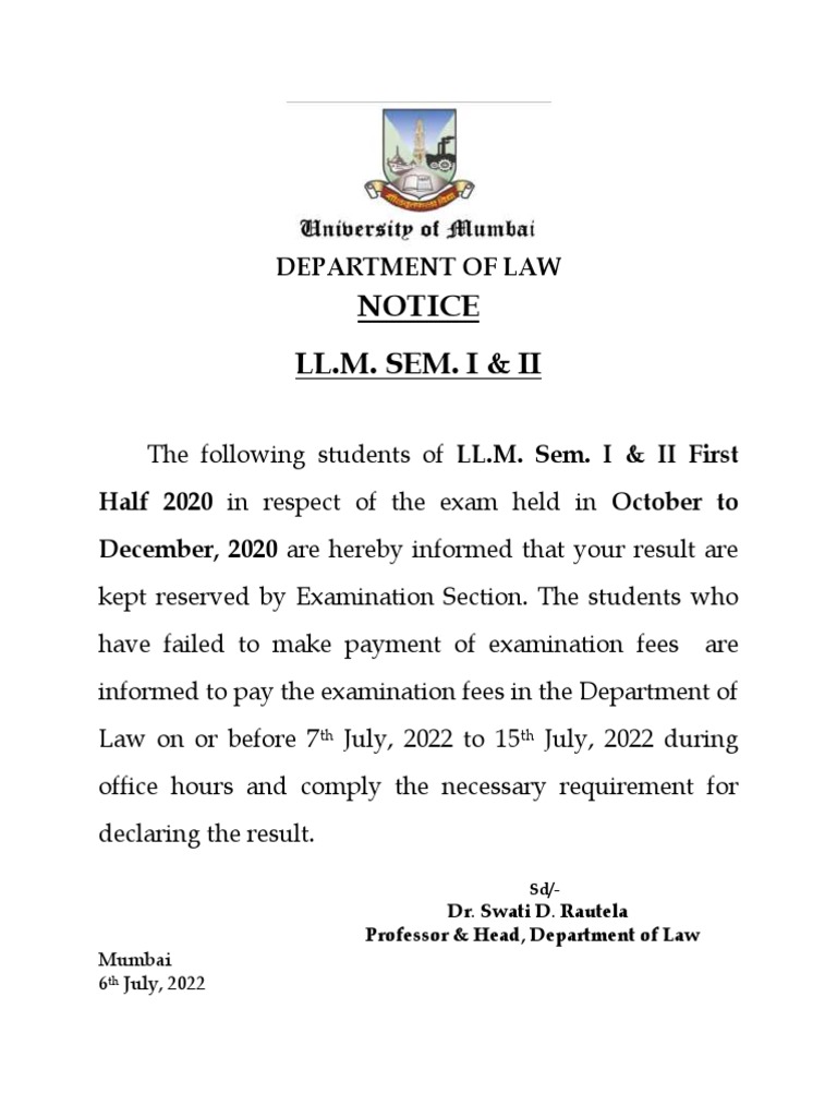 RR Notice Contact Details First Half 2020 | PDF