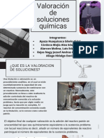 Valoración de Soluciones Químicas