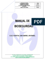 Manual de Bioseguridad Ese Hospital San Gabriel Arcangel