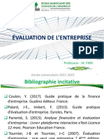 Cours Ã©valuation D'entreprise Chapitre 1