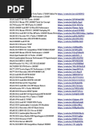 Asphalt 8: Airborne Car Codes List | PDF | Ferrari | Audi