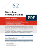 Chapter 52 - Workplace - Communication