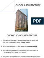 Chicago School Architecture