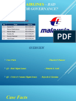 Malaysian Airlines Case Study