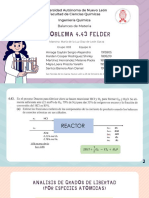 Problema 4.43 Felder - Equipo 6