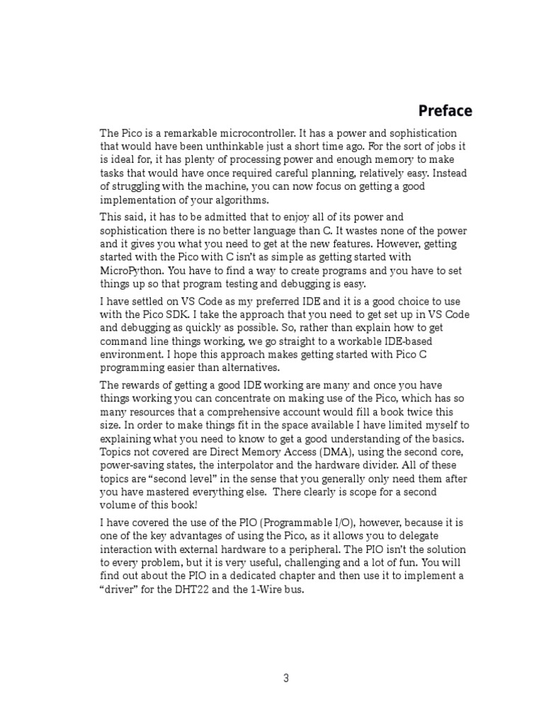 Programming The Raspberry Pi Pico in C (Harry Fairhead) (Z-Lib - Org) 3 ...