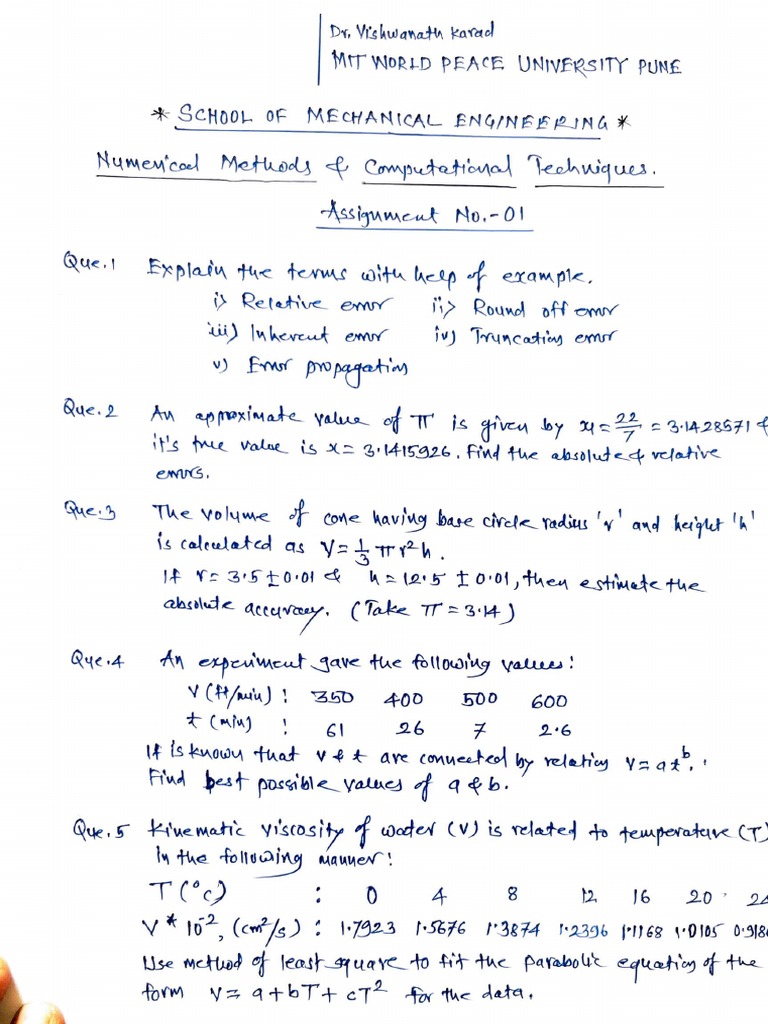 NMCT Assignments | PDF