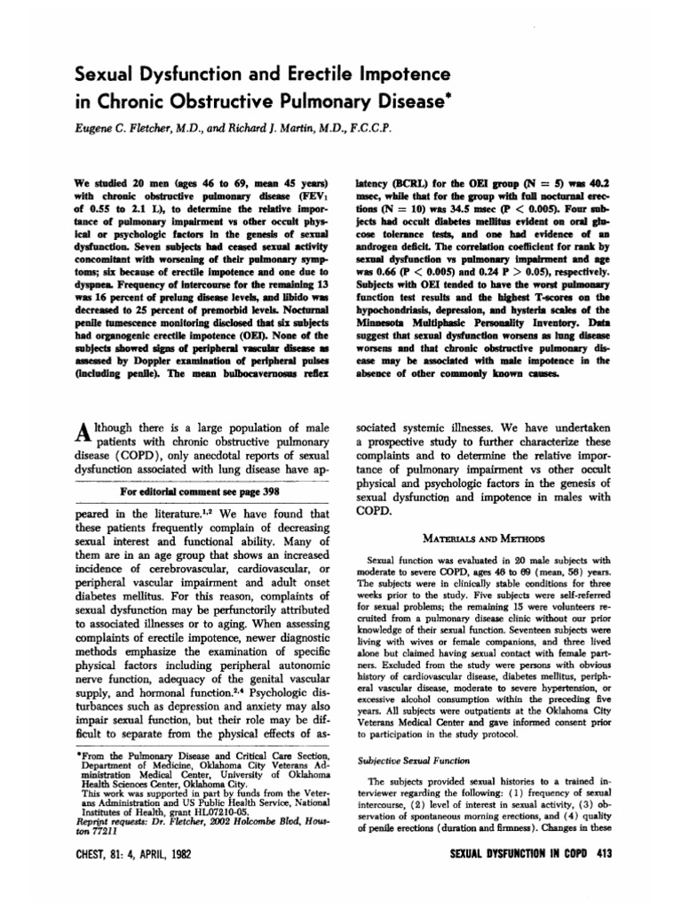Fletcher PDF Erectile Dysfunction Sexual Dysfunction