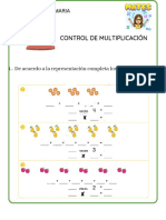 Control de Multiplicación 3ºE.P.