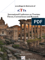 ICTTR Proceedings of 3rd International Conference on Tourism