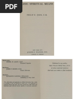 Basic Spiritual Means by Philip Dion