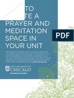 Prayer and Meditation Space Toolkit