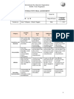 Speaking - Oral Interaction Term III - Myp 3