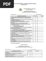 CCA Demo Checklist