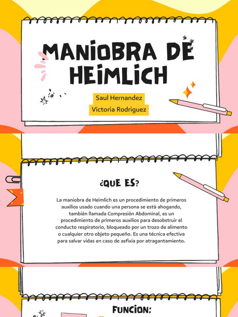 Maniobras PDF Emergencias Médicas Medicina CLINICA