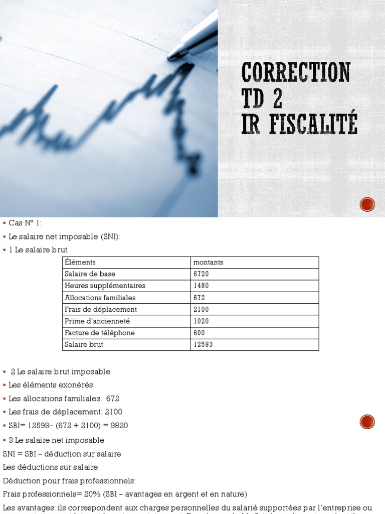 Calcul du salaire net et impôt sur le revenu | PDF | Salaires | Impôts