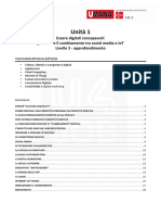 Unità 1: Essere Digitali Consapevoli: Governare Il Cambiamento Tra Social Media E Iot Livello 3 - Approfondimento