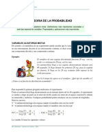 Teoría de La Probabilidad - Tema V