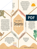 Grafica Monografia Desierto Ilustrado Crema