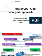 Tips & Tricks of CTO PCI For Antegrade Approach: Yoshinori Yasaka, M.D. Himeji Cardiovascular Center Japan