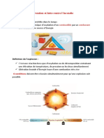 Prévention Et Lutte Contre L'incendie: Combustible Comburant