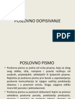 Prez. Poslovno Dopisivanje