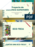 Biblioteca sustentable ISFDYT N°15 reduce y reutiliza material fotocopiado