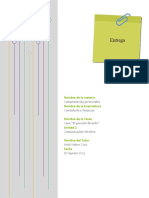 Competencias Gerenciales - Comunicaciòn Efectiva