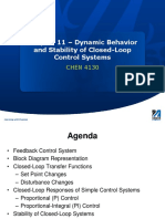 Dynamic Behavior and Stability of Closed-Loop Control Systems