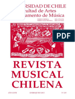 Revista Musical Chilena: Estudios y documentos sobre música chilena y latinoamericana