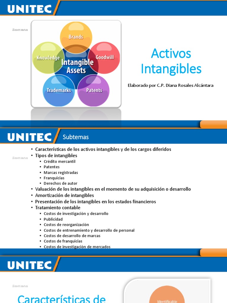 Activos Intangibles y Cargos Diferidos | PDF | Activo intangible ...