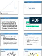 Sub-Redes, VLSM, CIDR e Máscaras de Sub-Rede