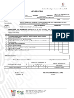 Cuadro Comparativo - LISTA DE COTEJO