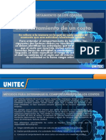 Analisis Comportamiento de Los Costos