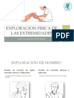 Exploracion Fisica de Las Extremidades