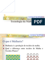 1º Aula Malharia - Histórico I