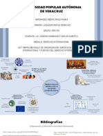 Mapas mentales de organización jurídica internacional