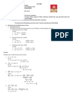 Pertemuan 4 Persamaan Dan Pertidaksamaan Linear Satu Variabel Yang Memuat Nilai Mutlak 1