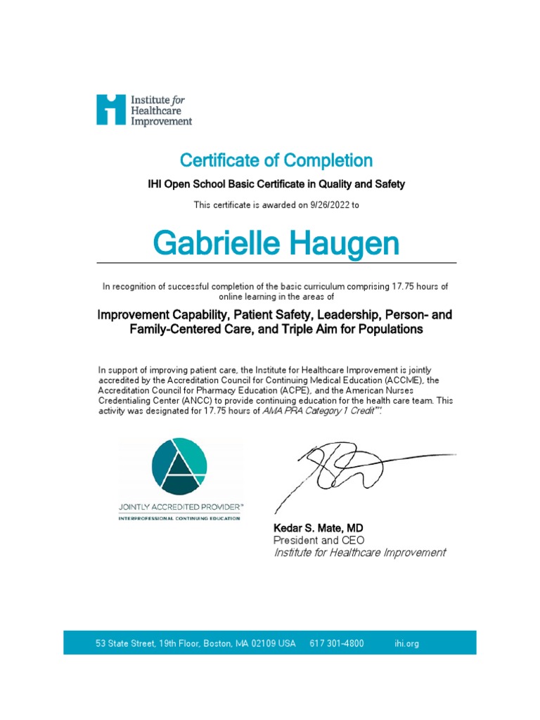 Ghaugen Ihi Certificate PDF Ghaugen Ihi Certificate PDF