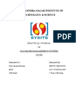 DBMS Practical File