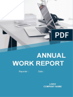 Business Style Work Report-WPS Office