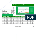 Costo Fijo y Variable en Excel