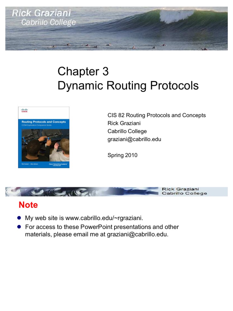 E2 3 DynamicRoutingProtocols | PDF